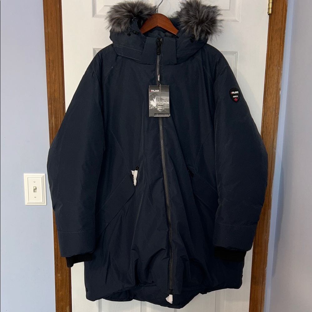NWTs Pajar Amberly Plus Navy Winter Coat Size 4x